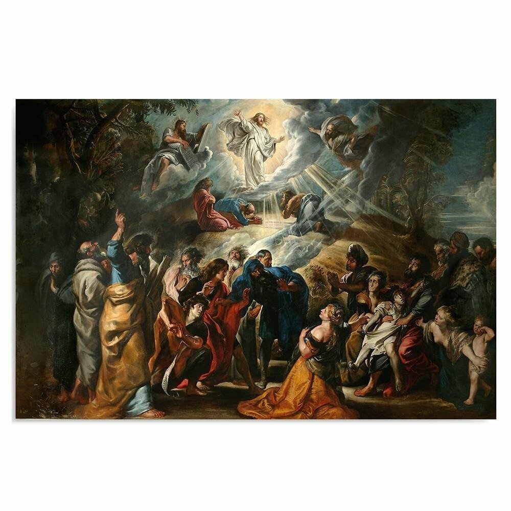 Leinwandbild Die Verklärung von Peter Paul Rubens