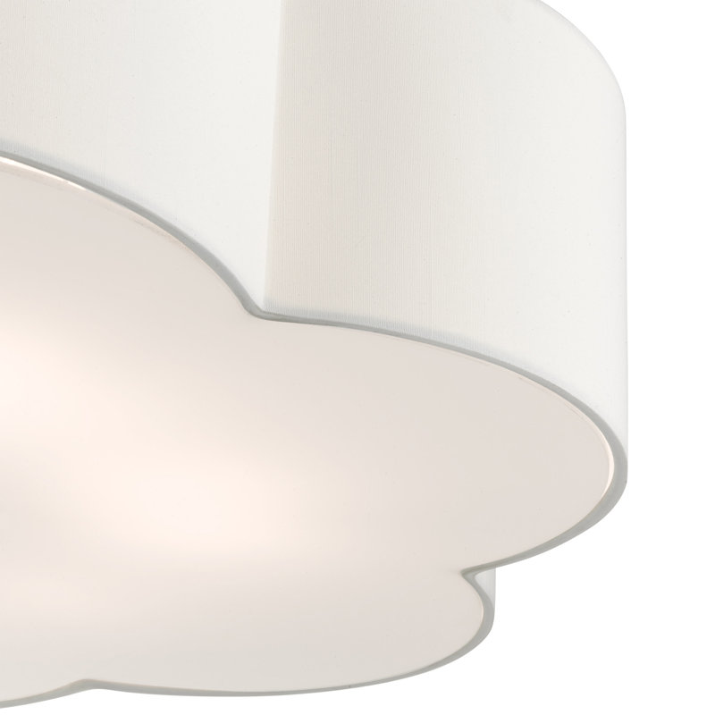 Plafonnier semi-encastré 6 lumières 28 po Chelsea