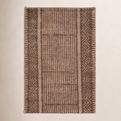 Vanna Hand-Knotted Striped Wool Rug