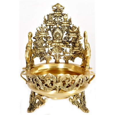 Bouddhiste tibétain Ashtamangala Urli