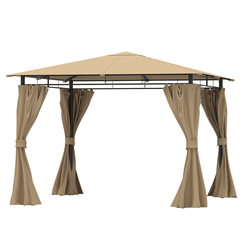 10 pi L 10 pi D Pavillon de jardin en acier
