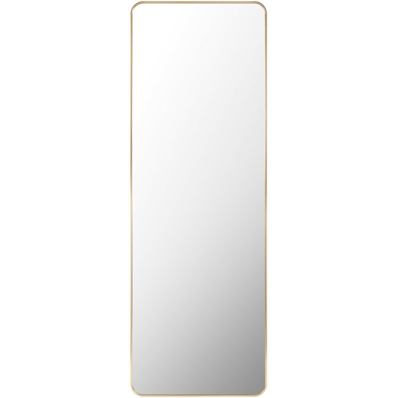 Destefano Essence Full Length Mirror, Gold, 65" x 22"