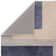 Chanpreet Stacks Cream/Blue Area Rug