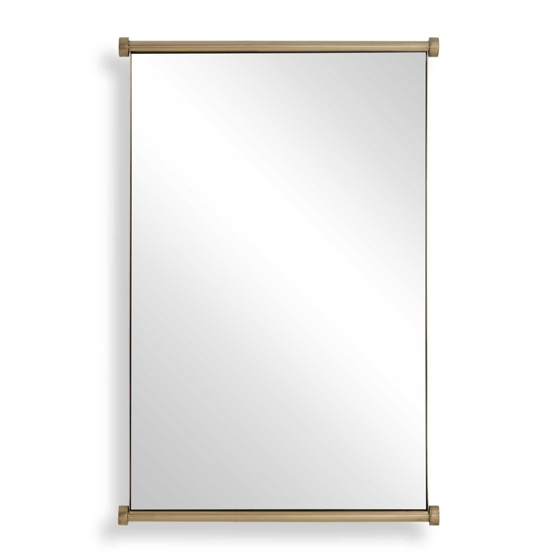  Scroll Rectangular Mirror