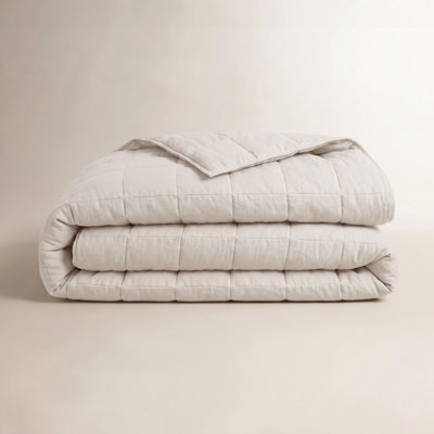 French Linen Box Stitch Quilt