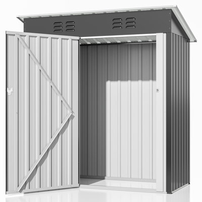 Remise de rangement extérieure en acier galvanisé Viwat