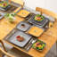 16 Piece Stoneware Dinnerware Set, Service for 4-950256155