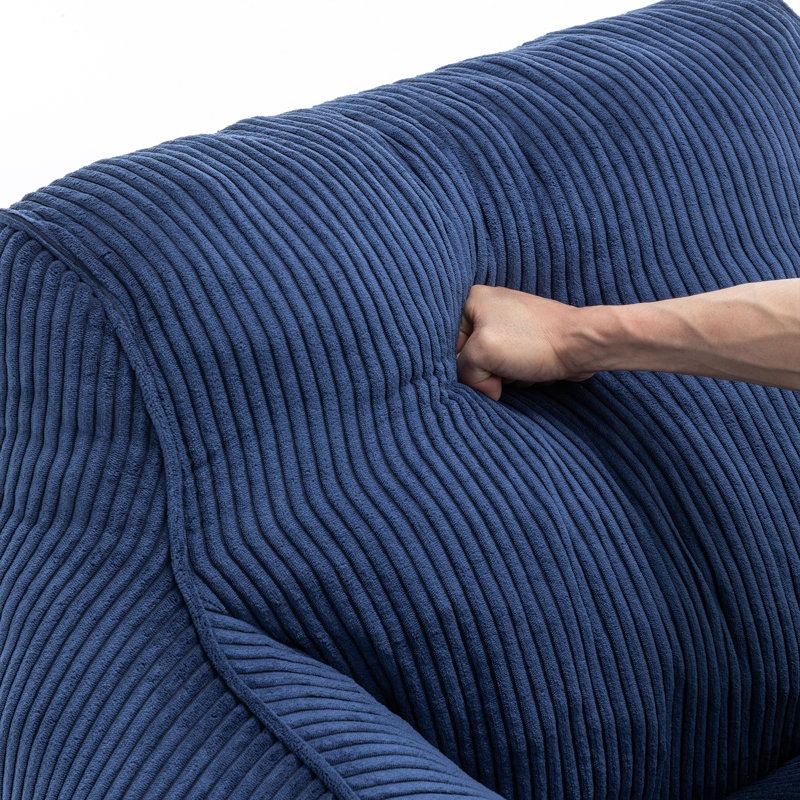 Fauteuil à billes Giant, Bleu très foncé