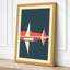 Streamlined Aircraft Mid-Century - Wrapped Canvas-728956266-728956269