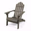 Chaise Adirondack pliable pour l'extérieur-380788735