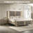 5 Piece Modern Bedroom Set with LED Headboard, Fluted Natural Oak Finish, Storage Bed Frame, 6 Drawer Dresser, Dresser Mirror, 5 Drawer Chest, 2 Drawer Nightstand, Neutral Furniture for Master Bedroom, Guest Room-1283217577