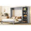 Lit escamotable mural avec tablettes Murphy-1482514240