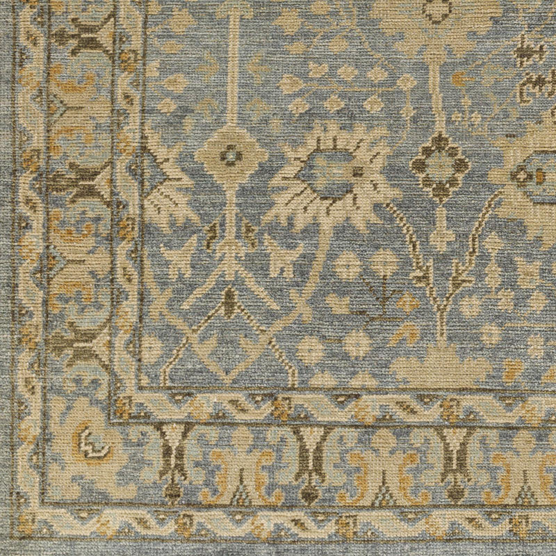 Reign Wool Oriental Area Rug, Rectangle 2' x 3'