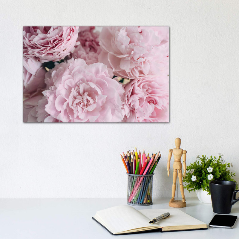 Peonies Top by Chelsea Victoria - Print, 20.32 cm H x 30.48 cm W, No Frame