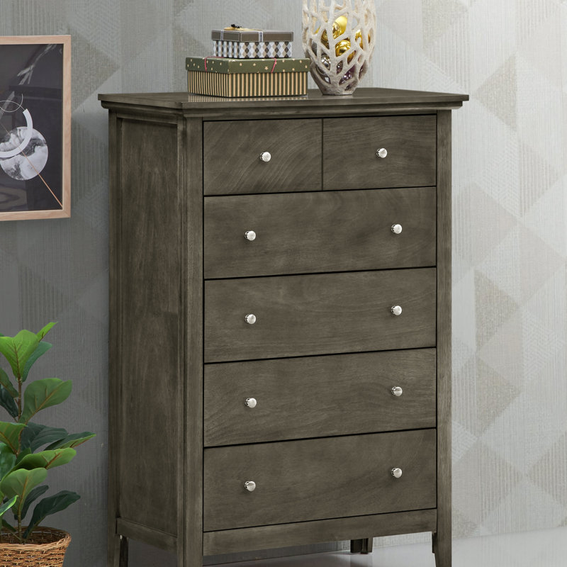 Commode à tiroirs, Gris