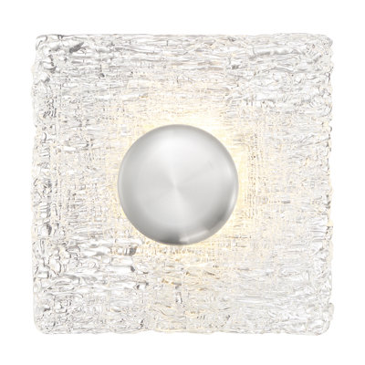 Plafonnier encastré unique à DEL 1 lumière 10,3 po Elyssa