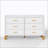 6-Drawer Double Dresser, Modern Storage Cabinet With Metal Handles & Solid Wood Legs, Heavy-Duty Organizer For Kids And Adults-1678871810
