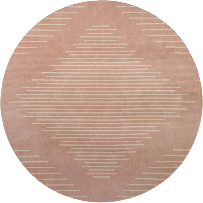 Wallington Striped Indoor Rug, Round 13'