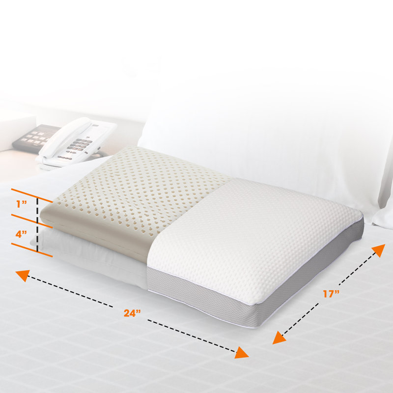 Dual-Sided Sleeping Pillow with Gel Fiber