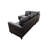 Faux Leather L-Shaped Sectional Left Hand Facing-87463986-81407050