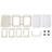 2-Layer Drawer Storage Cart
