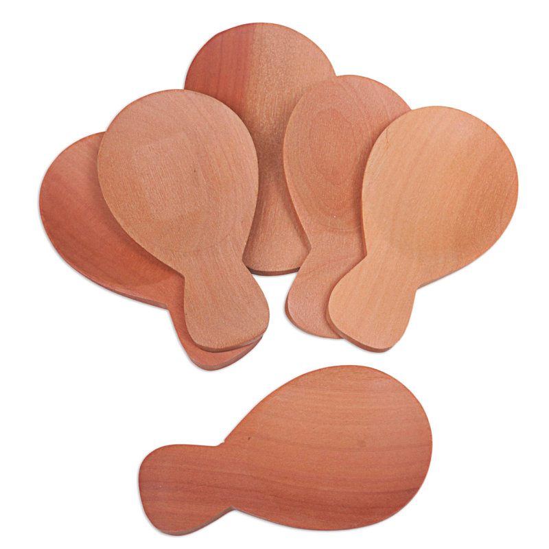 Cuillère à sucre en bois amis time