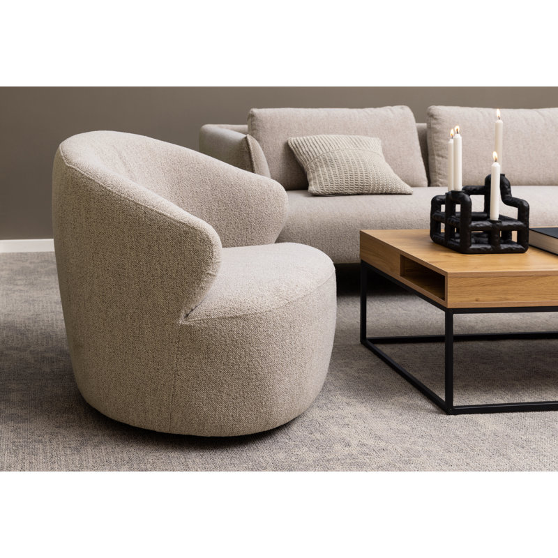 Avayiah Upholstered Swivel Accent Chair