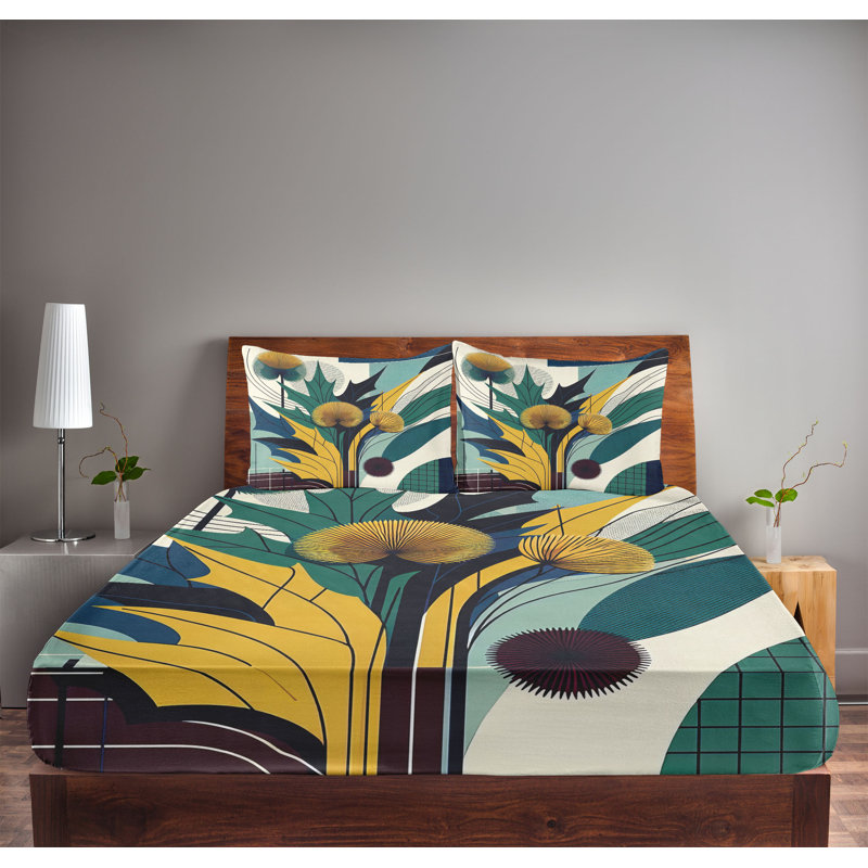 Ensemble de draps en microfibre pour chambre d'amis, Très grand californien