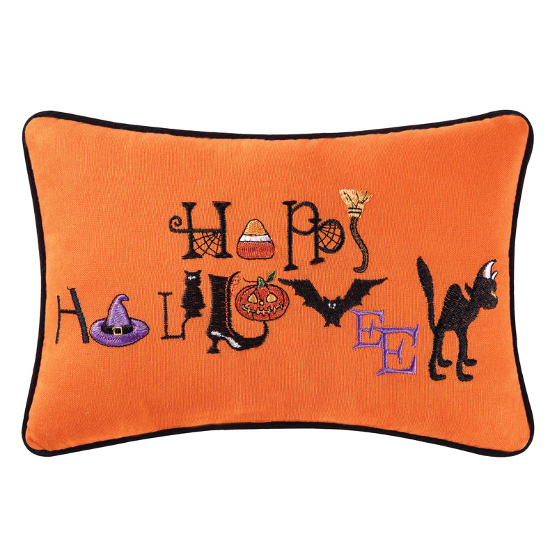 Coussin lombaire d’halloween joyeux