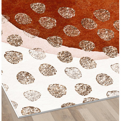 Demarques Vinyl Area Rug
