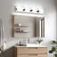 Éclairage de meuble-lavabo à DEL à intensité variable réglable 5CCT avec abat-jour en acrylique-1148380262-1148380256