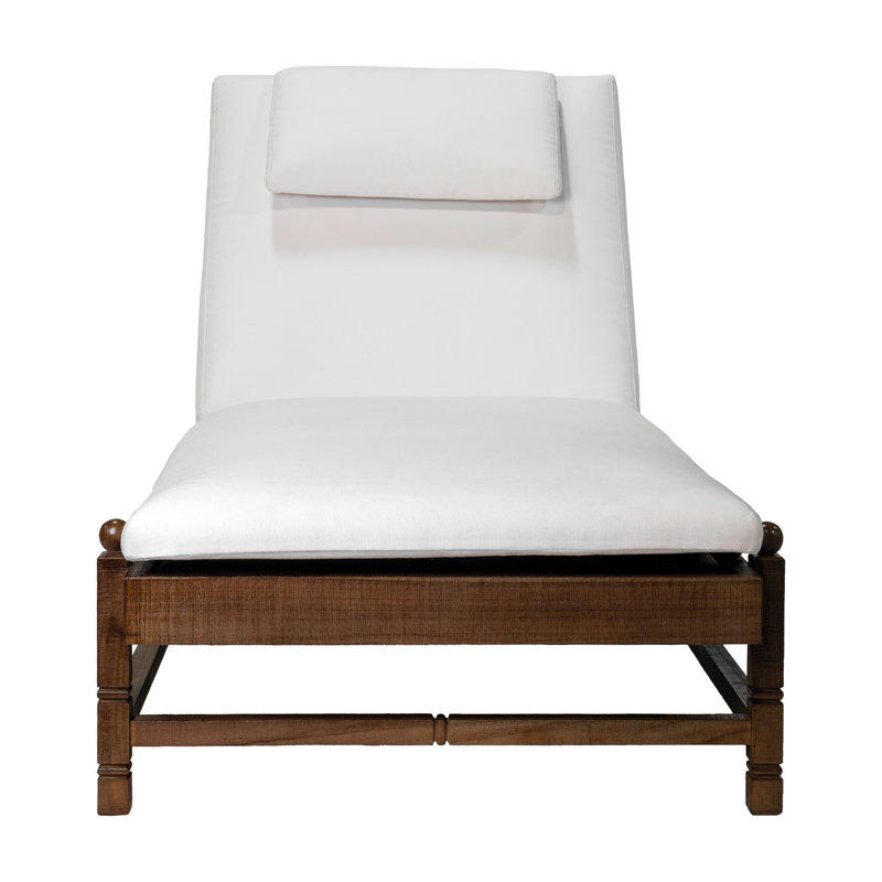 Vaterra Outdoor Teak Chaise Lounge