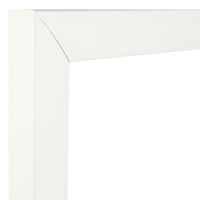 Rivoli White Matte Picture Frame with Mat
