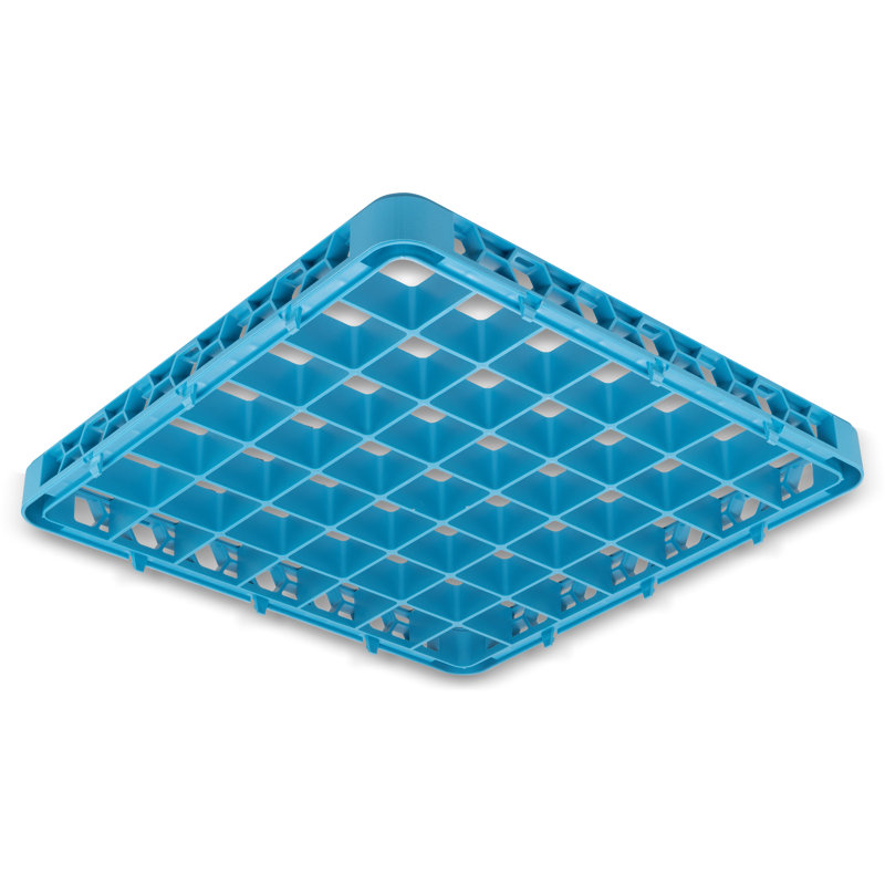 Support en verre, Bleu