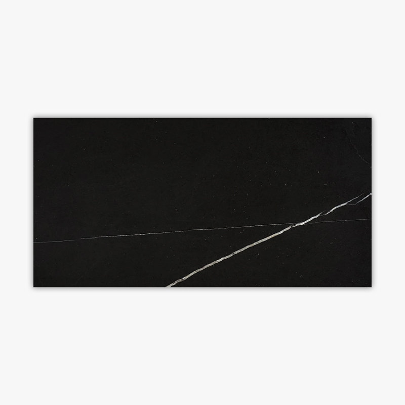 Honed Micro Beveled  6" x 12" Marble Tile
