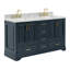 Meuble-lavabo double avec plateau Abshire 61-93359392