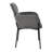 Delisle Upholstered Dining Chair, Graphite