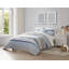 Ensemble de couette à rayures imprimées Dorian 8 pièces avec draps-132194438