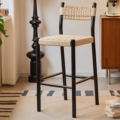 Black Low back side Chair(Set of 8)