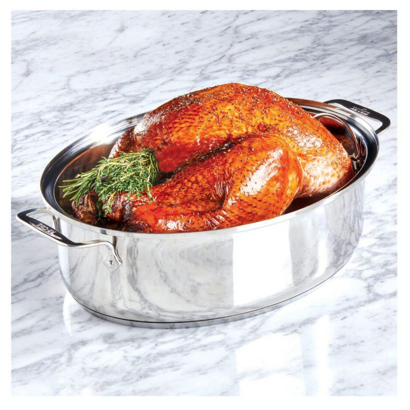 All-Clad Specialty 19.5 in. Stainless Steel Roasting Pan