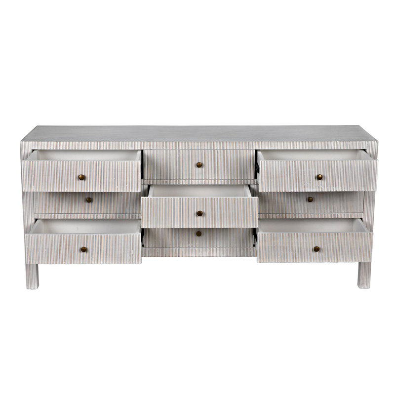 9 - Drawer Solid Wood Dresser