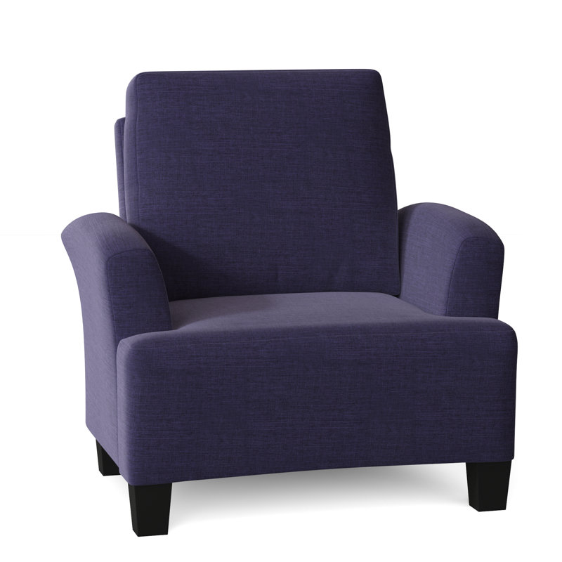 Mullins Upholstered Armchair, Oscar Amethyst