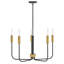 Lustre 5 lumières à niveaux multiples Austen-1057258240