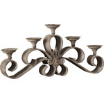 Ballajura 11'' H Metal Fireplace Candelabra