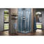  Cabine de douche coulissante encadrée en chrome DreamLine Cornerview-49978071-131203979