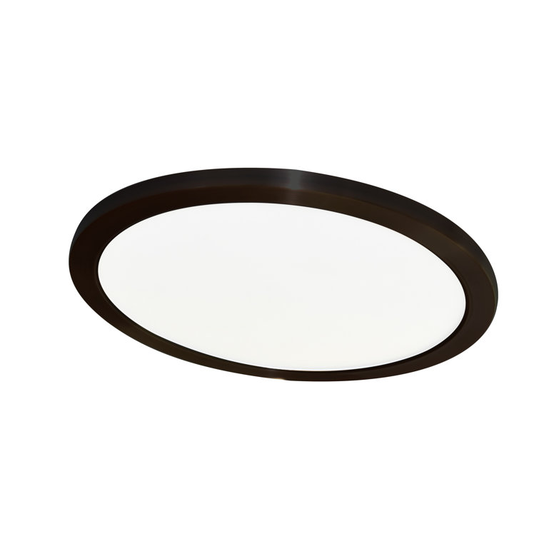 Naima Single Light Acrylic LED Flush Mount
