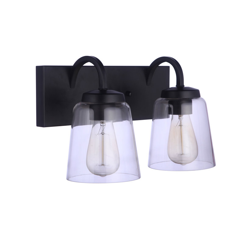 Elsa 2 - Light Vanity Light, Matte Black