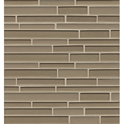 Manhattan Glass Linear Mosaic Wall & Floor Tile