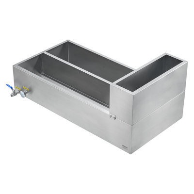 Évaporateur à sirop d'érable en acier inoxydable 304 avec valves et thermomètre