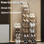 6 Pair Stackable Shoe Rack